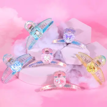 1或6個三麗鷗正版髮夾,可愛卡通髮爪,Hello Kitty、My Melody、Pochacco、Kuromi、Cinnamoroll、Hangyo 10 最佳銷售 三麗鷗爪夾 - №6