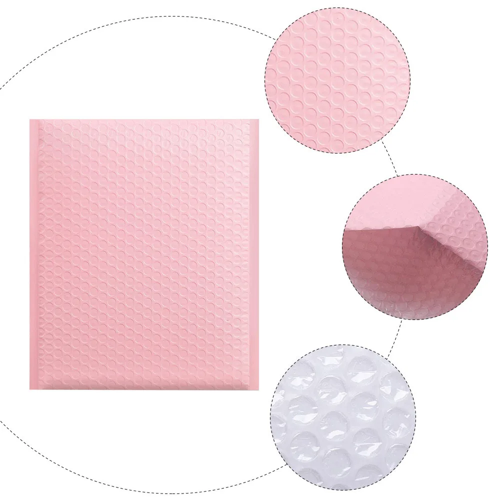 25Pcs Bubble Envelope Bags Waterproof Padded Mailers Self Seal Mailing Bubble Packets for Electronics Jewelry Cosmetics