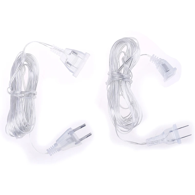 الاتحاد الأوروبي المملكة المتحدة قابس كابل تمديد الطاقة ، سلك موسع للضوء سلسلة الصمام ، 5 متر #3