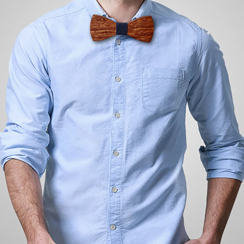 Handmade Wooden Bow Tie Unique Butterfly Design Adjustable Vintage Adult Neckwear For Wedding Party Gravatas Gifts for Men