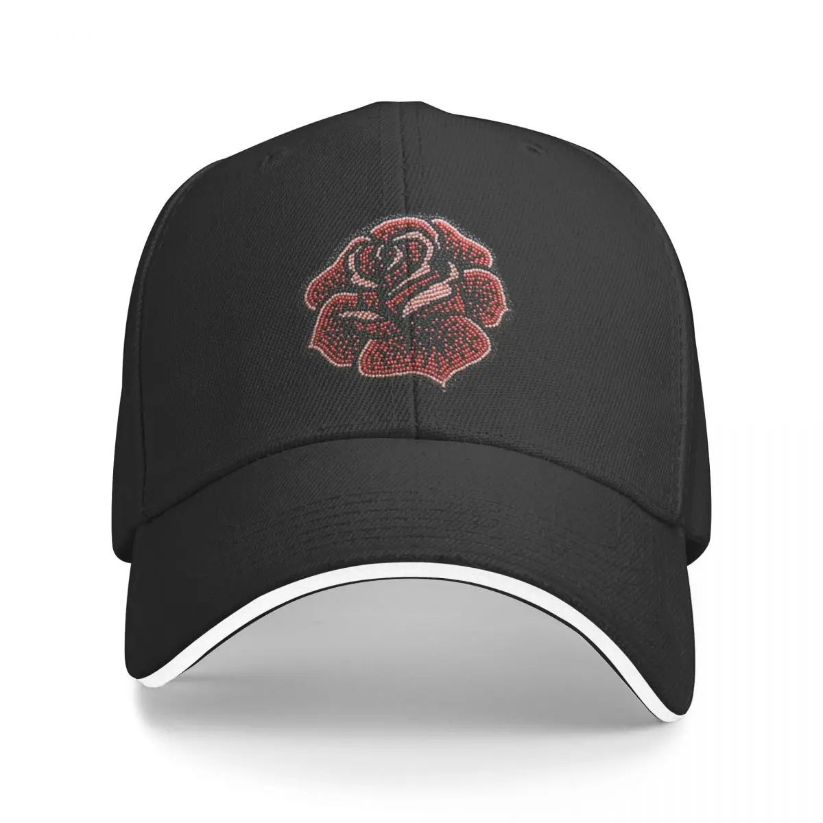 Beaded Rose Baseball Cap Sunscreen Luxury Man Hat Boy Women's