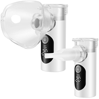 Medical Nebulizer Adjustable LED Display Silent Inhaler Asthma Mask Nebulizador for adult child Humidifier