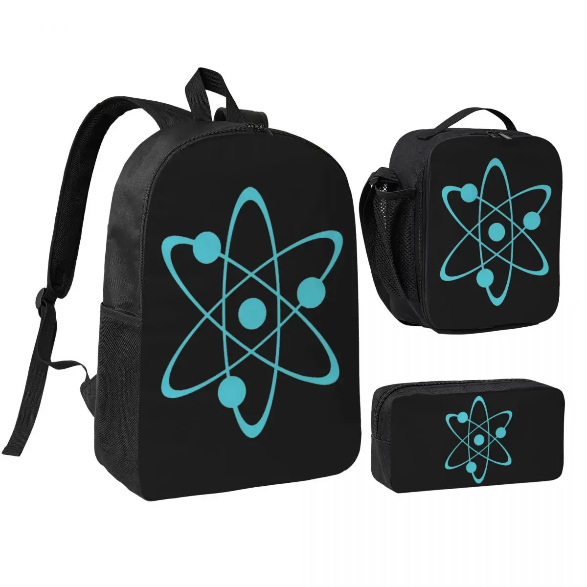 Sheldon Cooper Im Not Crazy The Big Bang Theory Backpack BookBag School Bag Shoulder Bags 3ps Insulated Lunch Bag Pencil Case