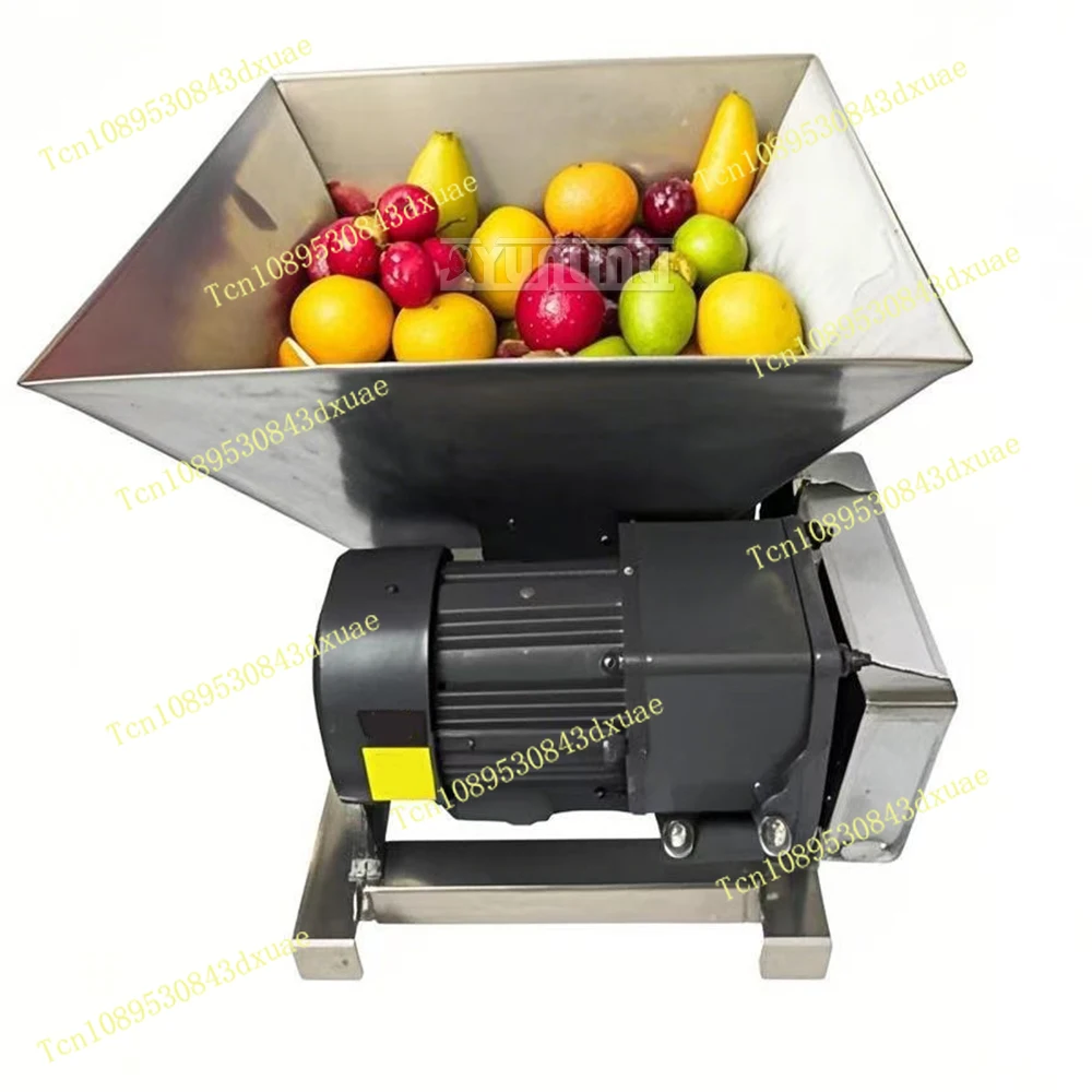 Electric Fruit Crusher Stainless Steel Brown sSugar Apple Grinder Bread Crusher