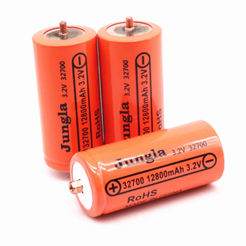 Original Brand 32700 3.2V 12.8Ah  Lifepo4 Rechargeable Battery Professional Lithium Iron Phosphate Power Battery with Screw