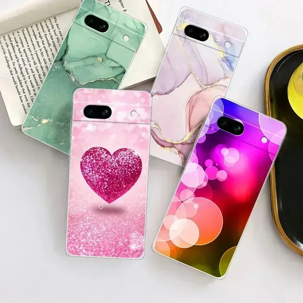 สําหรับ Google Pixel 7A สําหรับ Google Pixel 7 Pro Pixel 8 8 Pro ซิลิโคนนุ่มสําหรับ Google Pixel6 6A 6 Pro Fundas