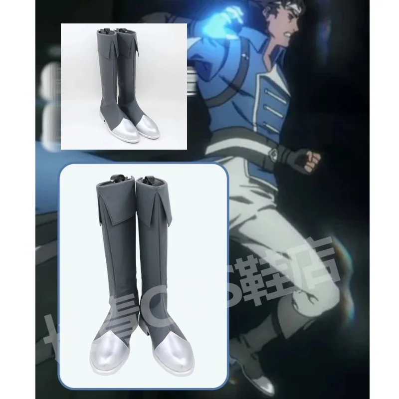 Castlevania Richter Belmont Cosplay Shoes Boots Castlevania: Symphony of the Night Handmade Faux Leather Boots