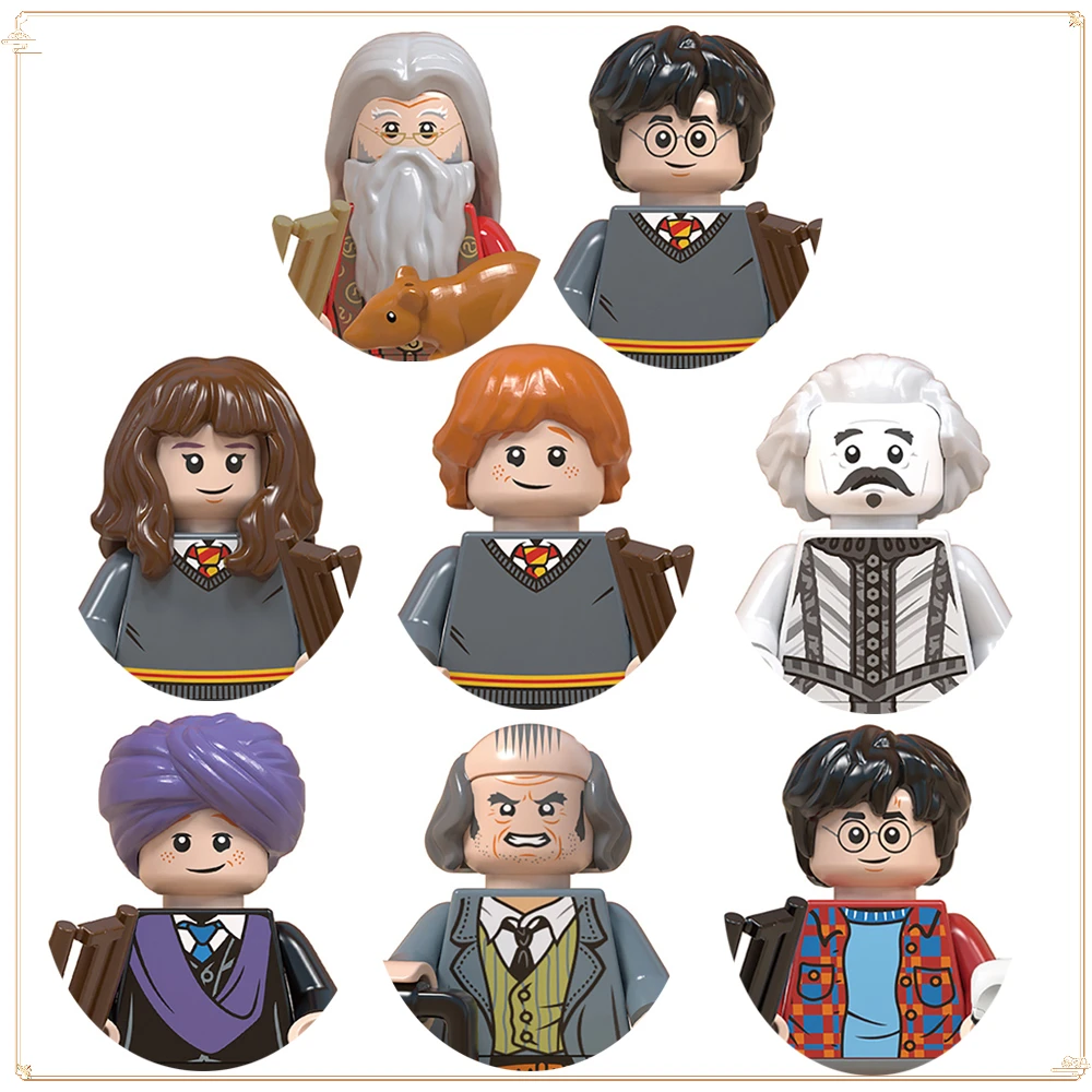 

Classic Harry Potter Building Blocks Exquisite Child's Assembled Models Popular Character Harry Hermione Mini Action Toy Figures