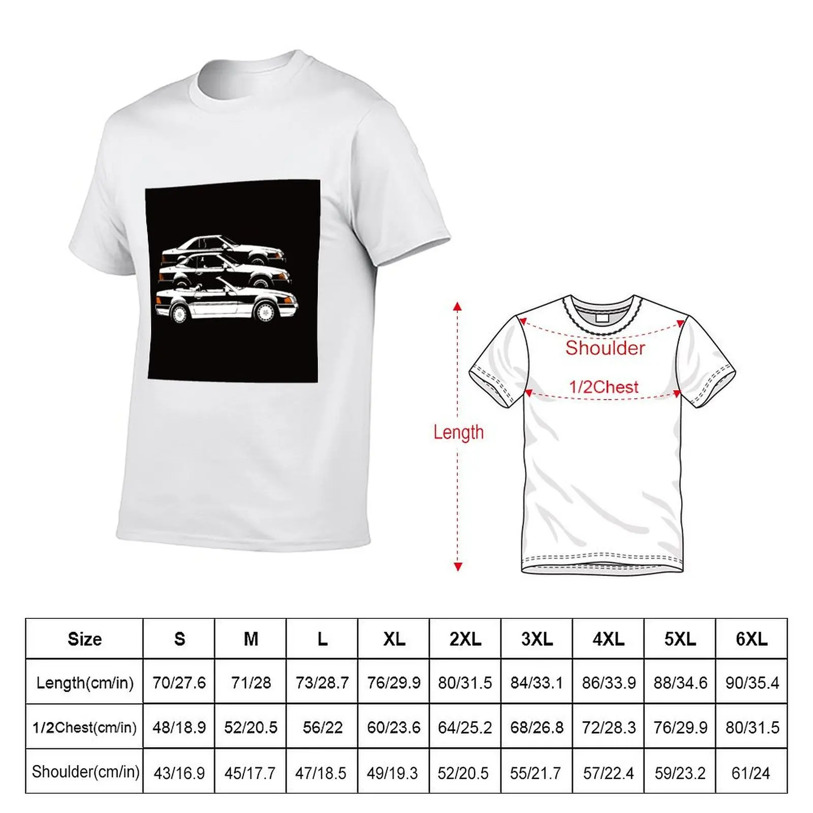 CAR T-Shirt MB t R129 anime oversize shirts mens shirts graphic t