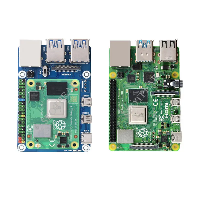 Pi 4B Replacement Base Board for Raspberry Pi CM4 CM4 to 4B Interface Expansion Board Same Form Factor