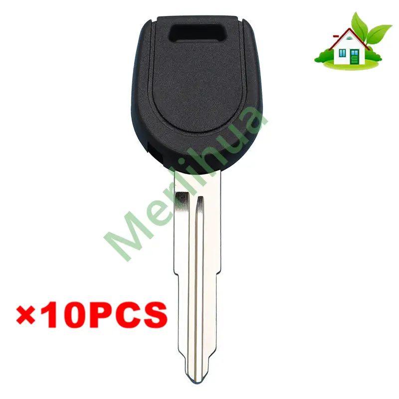 FOR Mitsubishi ASX Grandis Outlander Lancer EX Straight Spare Transponder Key Shell Replacement Empty Key Housing