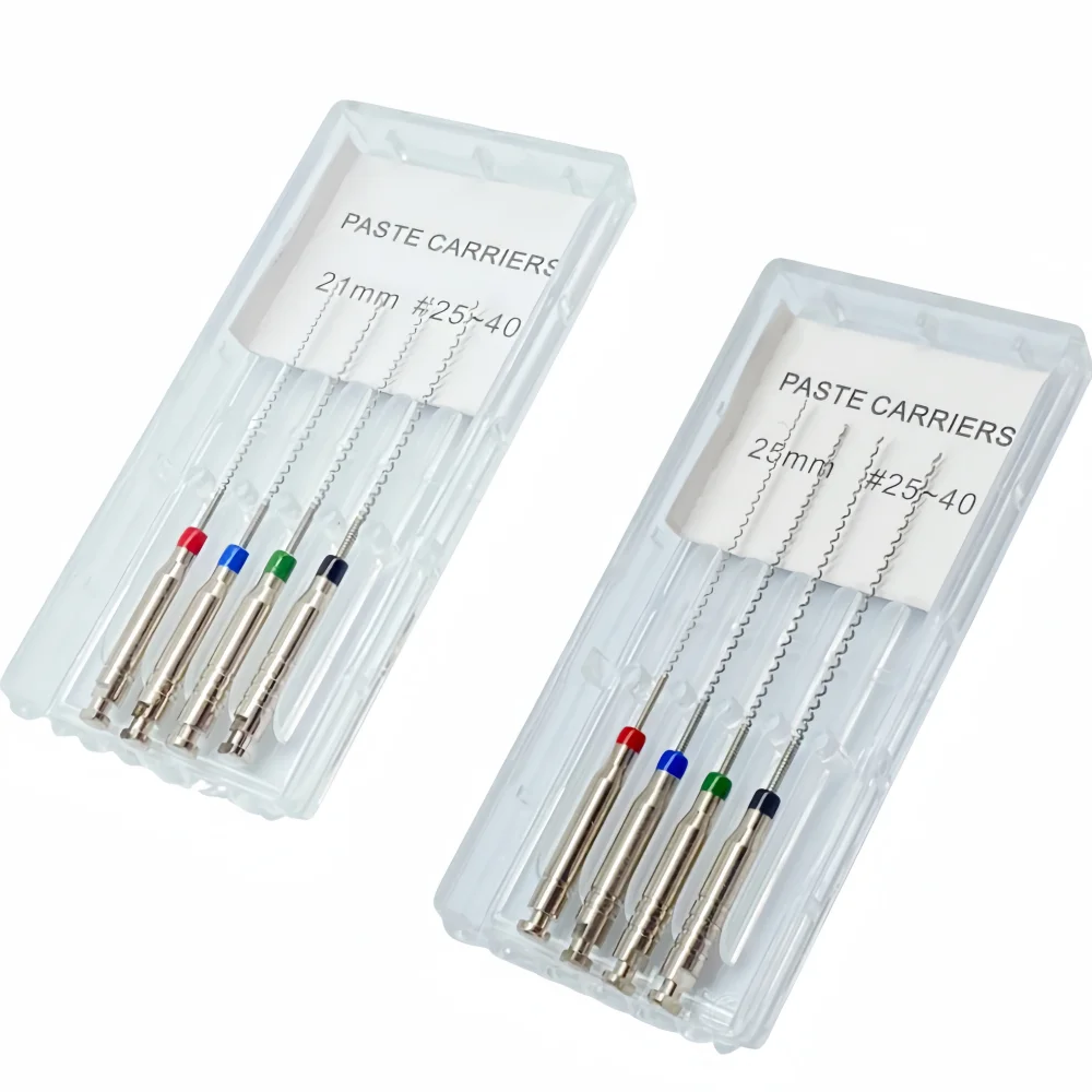 JUMTOP Dental Rotary Paste Carriers, Spiral Filler Assorted Engine, Root Canal Treatment Endo Dentistry Tool
