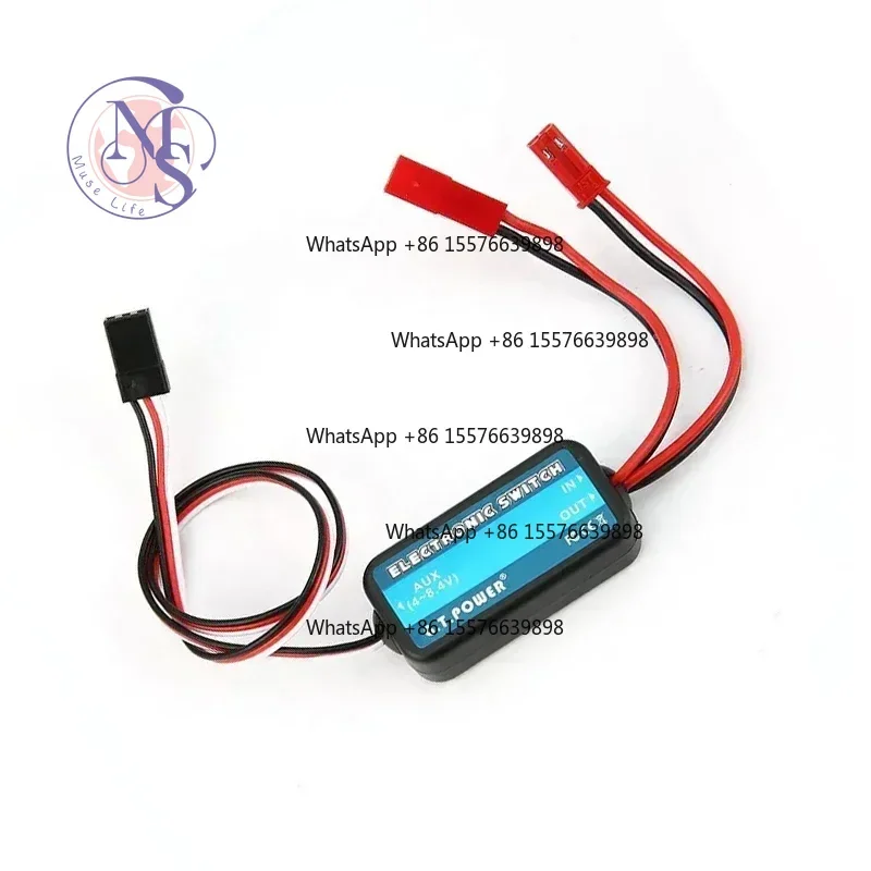 High Power Remote Control Switch, For RC Receiver Airplane Car Helicopter Drone Part