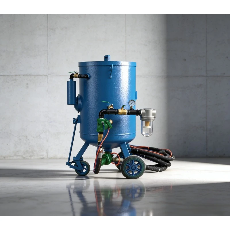 2026 Hot Sale  Durable Portable Rust Remover Blasting Machine Fast Cleaning for Metal Concrete Stone Surfaces