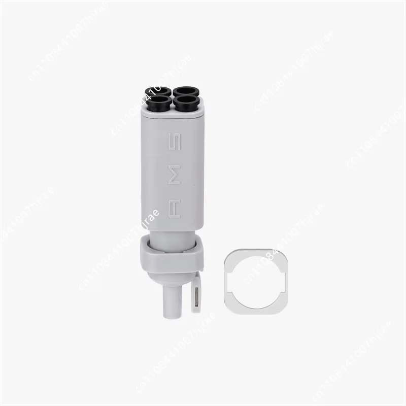 Gray Plastic Metal Filament Hub 60x60x30mm 30g 3D Printer Accessories Compatible With AMS Lite Feeder Parts