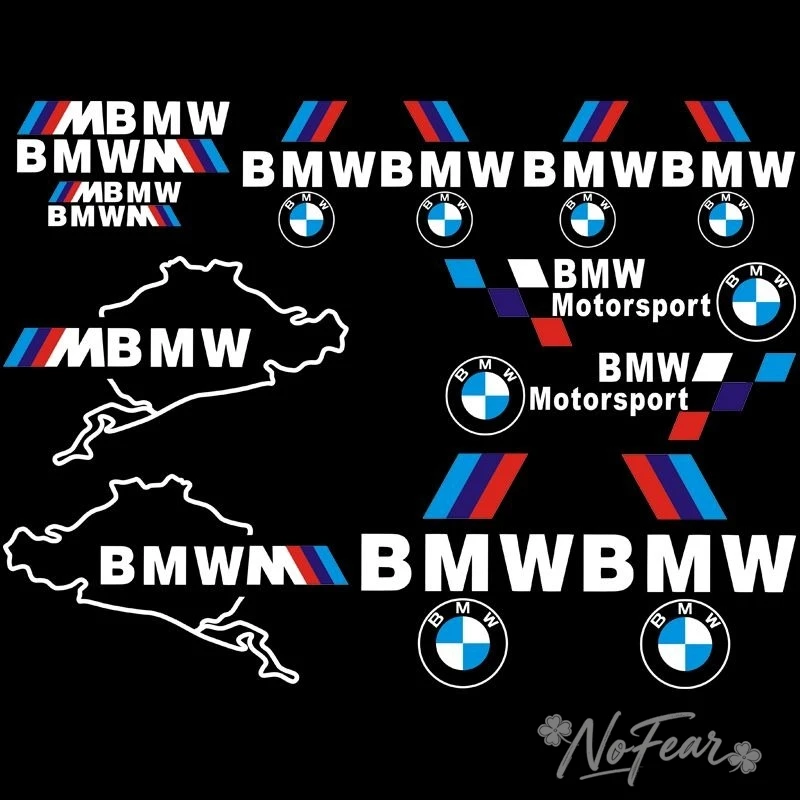 

Car Side Door 3D Sticker Badge Decal Decoration Accessories For BMW X1 X2 X3 X5 X4 X6 X7 G30 G20 G32 G11 G12F40 F30 F20 F10 F34