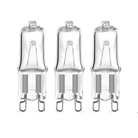 G9 220V 60W 25W 40W pin halogen bulb G9 high-voltage plug-in crystal bulb small bulb halogen tungsten filament bulb