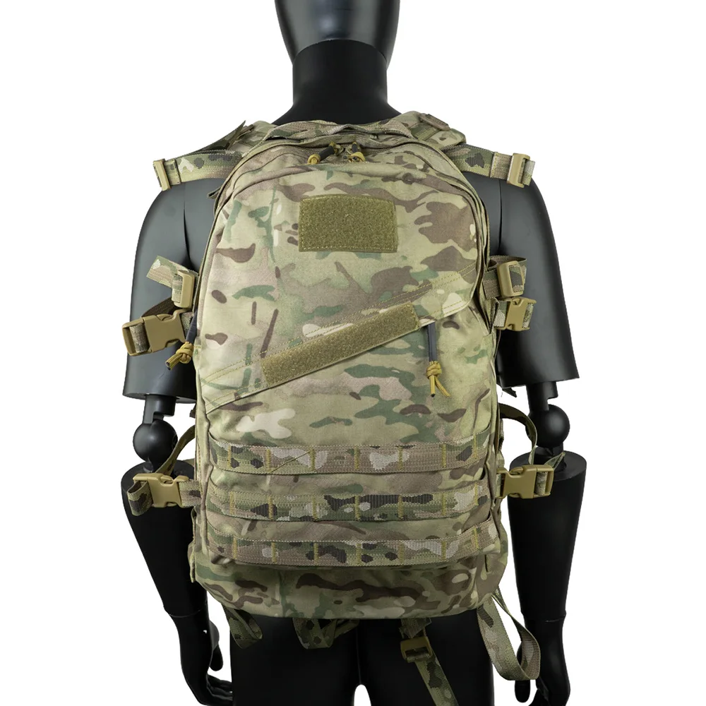 Outdoor Sports Tactical Multifunctional A3 Backpack Shoulders Bag Mountaineering 3D Hiking Bag TC0098-MC/ATFG