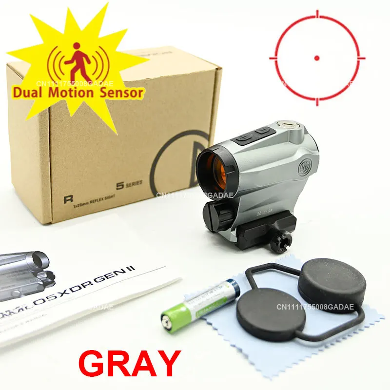 R5XDR GEN II + JULIET5 5X Combo Kit JULIET3 3X Vergrootglas Geweer Holografische Red Dot Richtkijker Omklapbaar 20mm Picatinny Montage