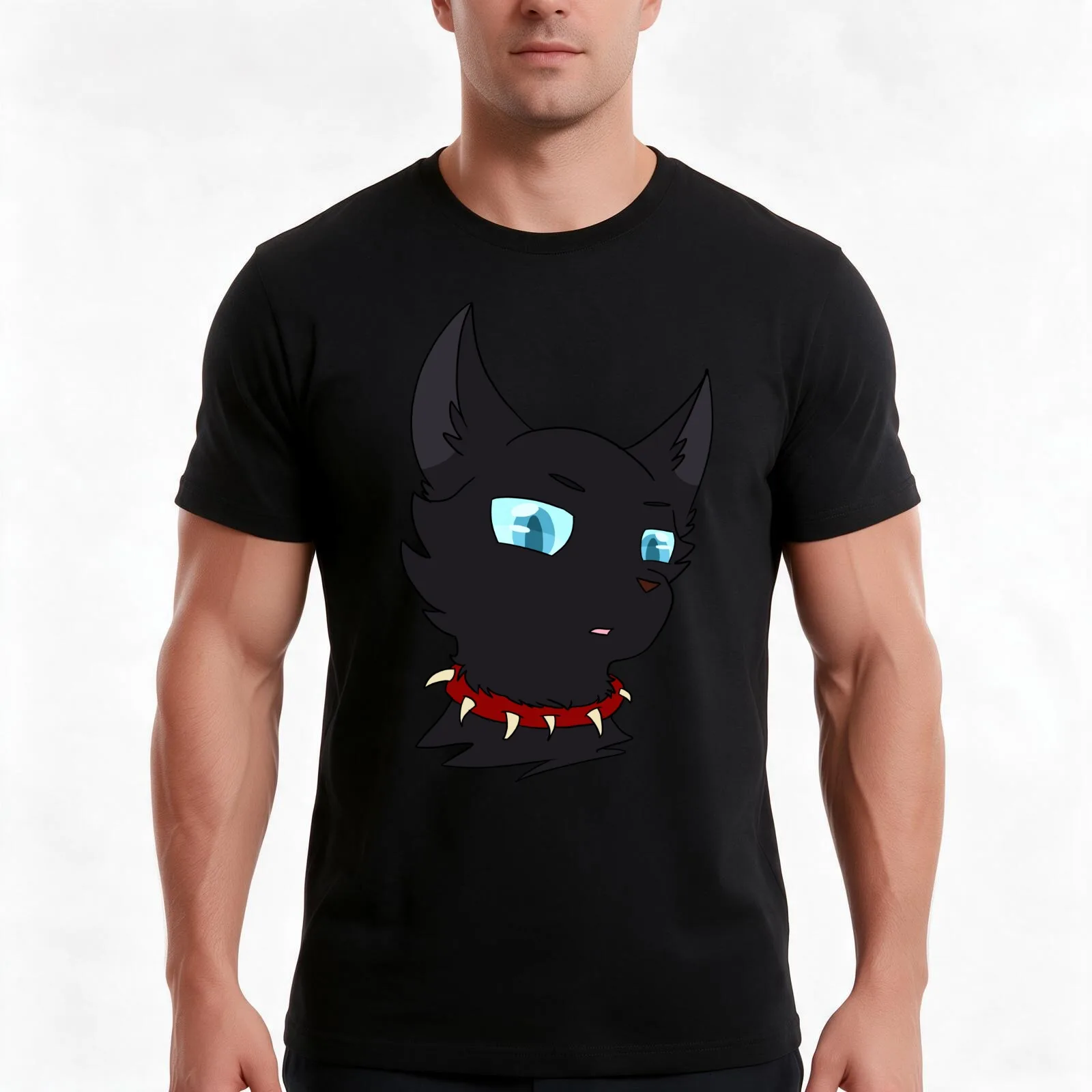 Scourge headshot T-Shirt, Summer Casual Cotton Tee, Oversized Streetwear Tops, Vintage Graphic Print, Loose Fit Short Sleeve