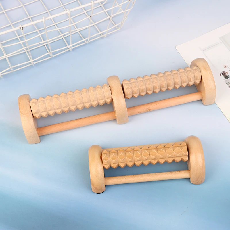 Foot Sole Massager Relieves Plantar Fasciitis Wooden Roller Type Solid Wood Foot And Leg Massager Acupoint Ball Travel Type Foot