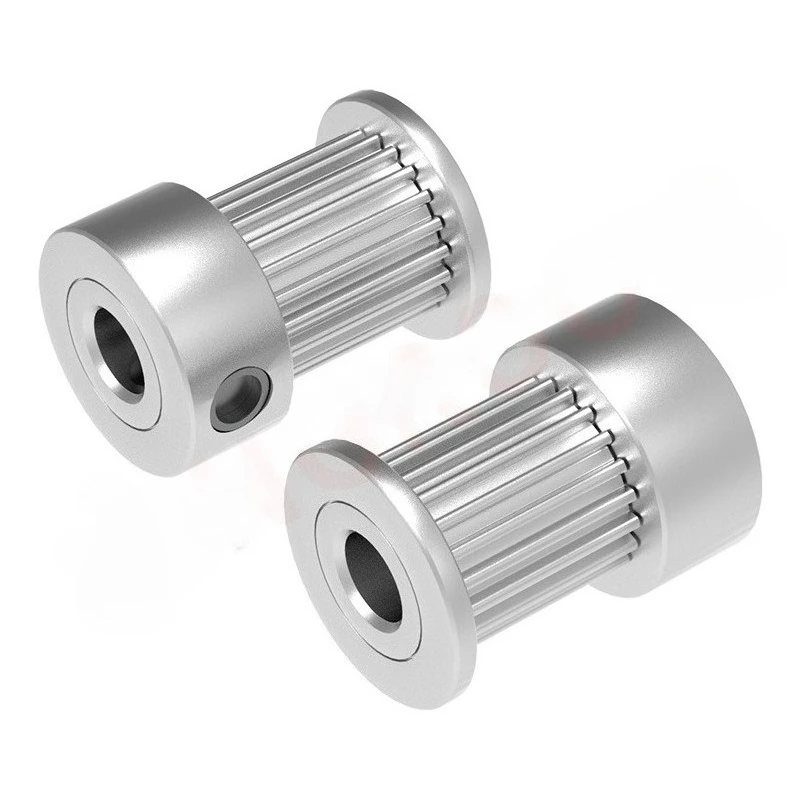 4/10PCS  veekaft 2GT Pulley 16/20 Teeth Synchronous Wheel Pulley Inner Hole 5/6.35/8 Bandwidth 10mm 3D Printer Parts