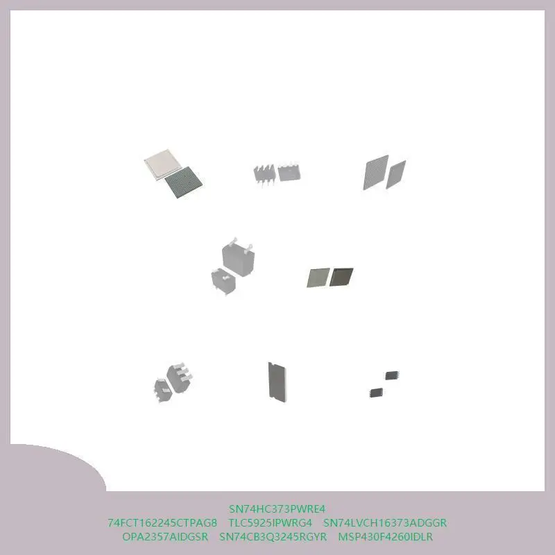 

SN74HC373PWRE4 74FCT162245CTPAG8 TLC5925IPWRG4 SN74LVCH16373ADGGR OPA2357AIDGSR SN74CB3Q3245RGYR MSP430F4260IDLR