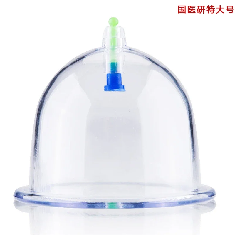 4 Big Size Plastic Vacuum Cupping Cups Suction Cups Jar Vacuum Cupping Massager Jars Plastic Vacuum Suction Therapy Cupping Cans