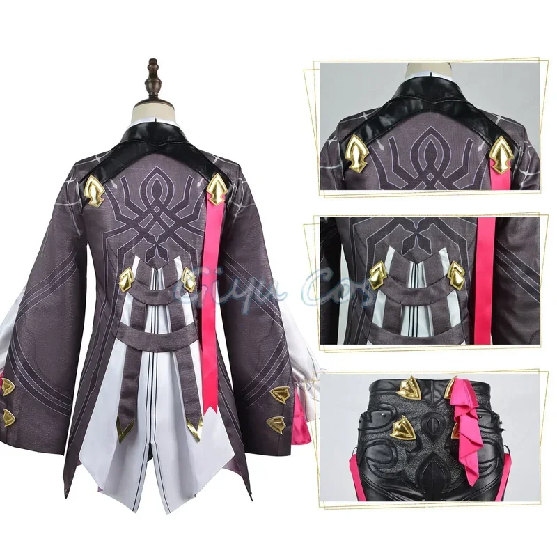 Disfraz de Honkai Star Rail Kafka, uniforme de Carnaval para adultos, disfraces de fiesta de Halloween de Anime, juego de mascarada para mujeres #   1 #   W.