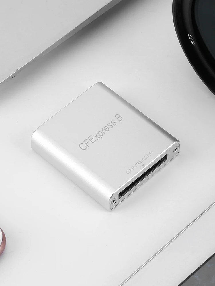 محول بطاقة الذاكرة CF المحمول USB 3.1 Gen 2 CFE B بطاقة الذاكرة بدون محرك لأجهزة الكمبيوتر المحمول والهاتف لأجهزة MacBook iPad Chromebook