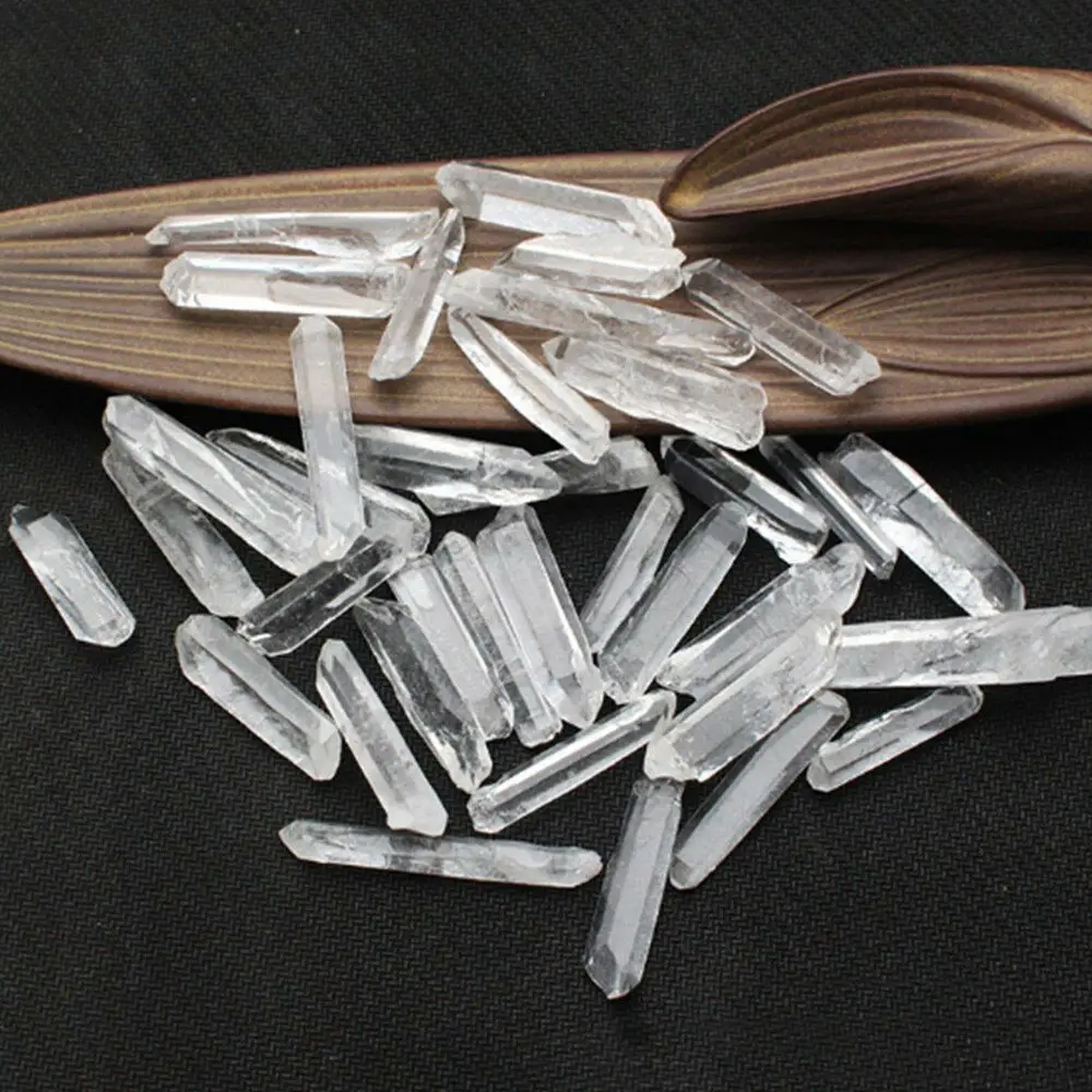 1000g Natural Lemurian Clear Quartz Crystal Point Specimen