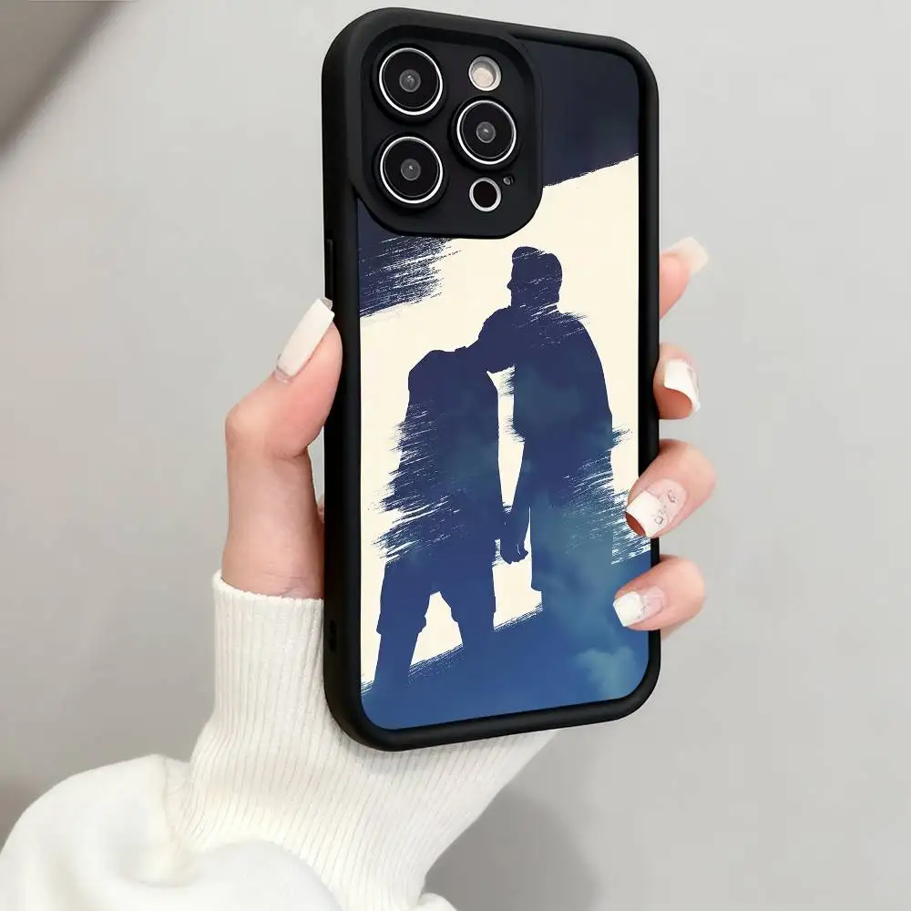 C-Call M-Me باسمك جراب هاتف جراب هاتف جل ناعم مطاط بولي يوريثان للنساء والرجال كاميرا كاملة واقية تعزيز للصدمات