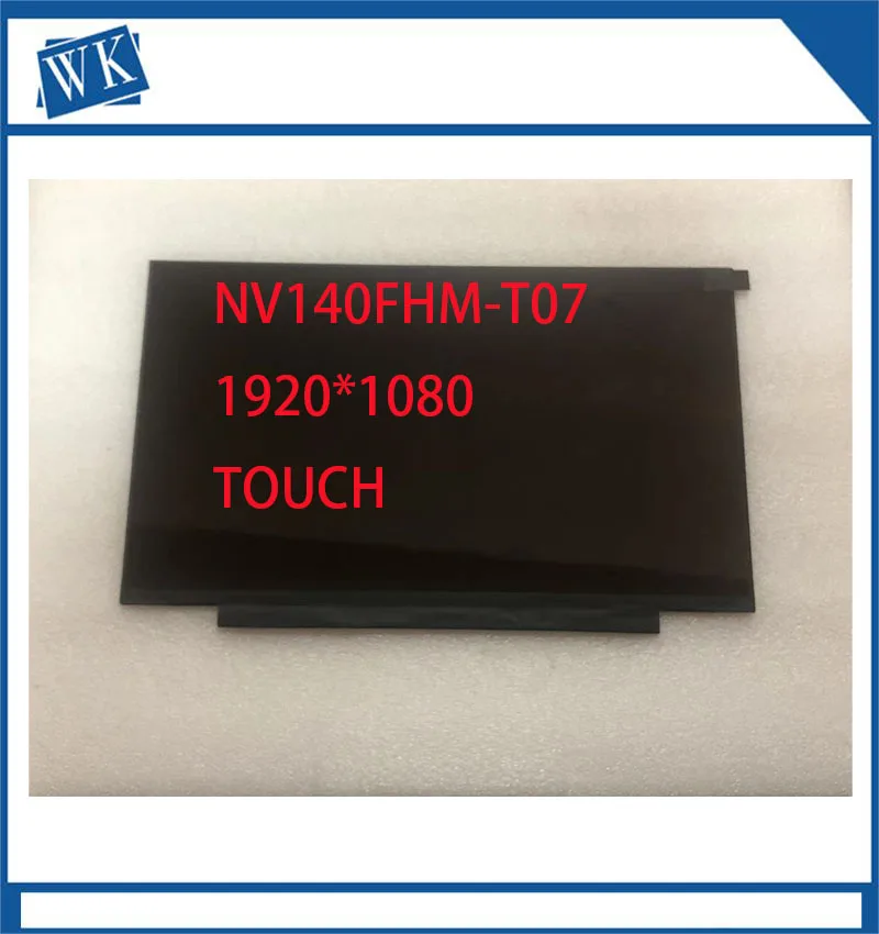 

NV140FHM-T07 LED LCD Screen Touch Digitizer Panel Matrix Display 1920X1080