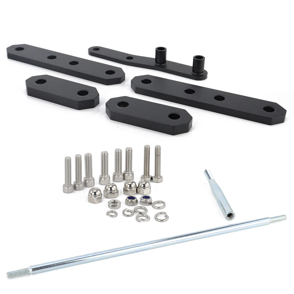 For YAMAHA STRYKER 1300 2011-2015 2016 2017 Motorcycle Steel Forward Control Footrest Extensions Pegs Footpegs Adjustable Set