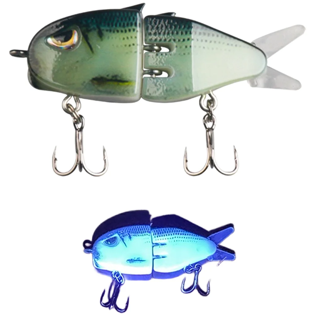 

Multi Joint Pencil Shaped Lure with Gradual Sink Profile for Bass Trout Perch Targeting Through Lifelike Lateral Undulation