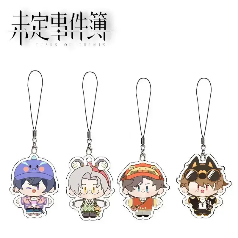 Cute Anime Tears of Themis Phone Keychain Charm Pendant Bag Charms Key Ring Friends Couple Jewelry Gift Fashion