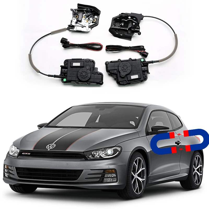 For Volkswagen Scirocco Electric suction door Automobile refitted automatic locks accessories door Soft Close auto tools VW