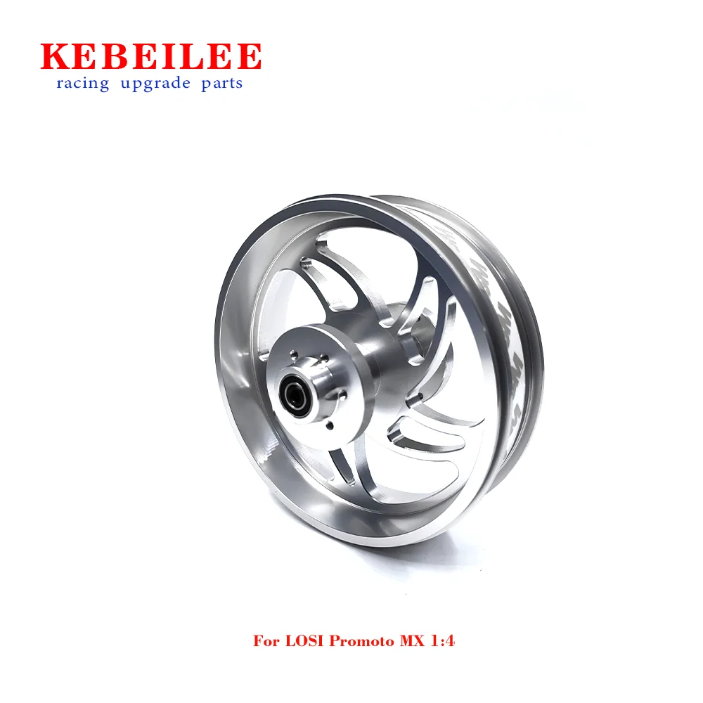KEBEILEE CNC aluminiowa konstrukcja koła tylnego w przyszłości dla 1:4 LOSI Promoto MX