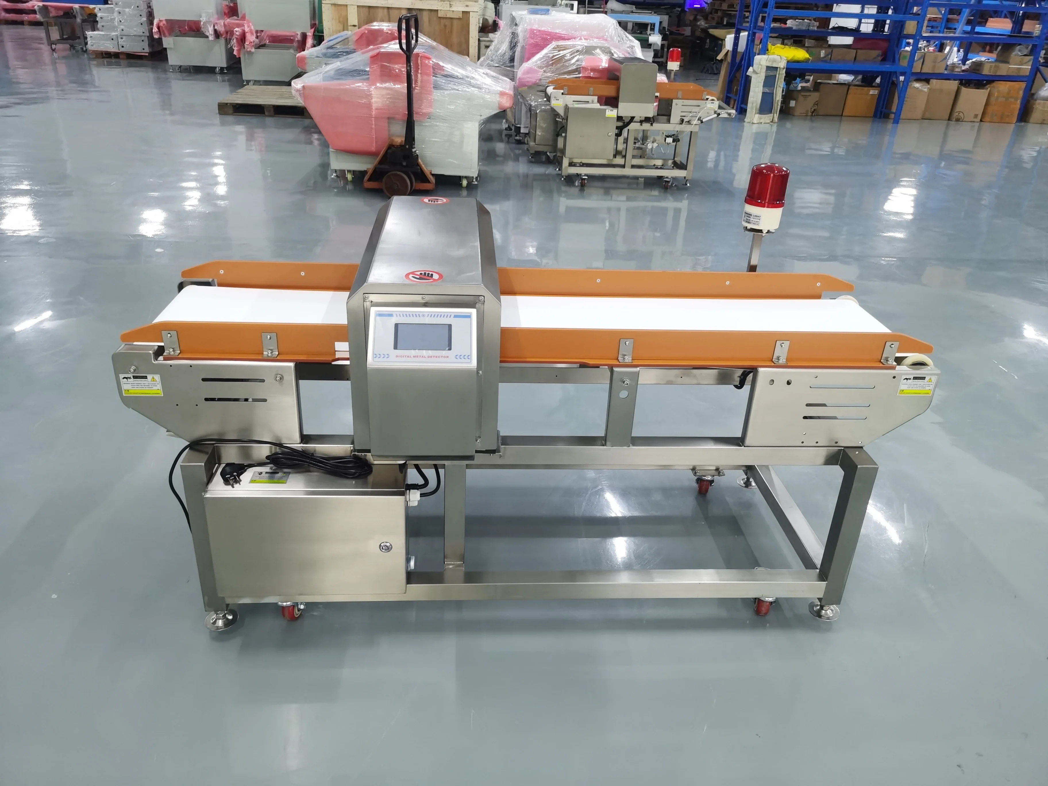 Belt Conveyor Food Metal Detector Customized Support for Bakery Factory