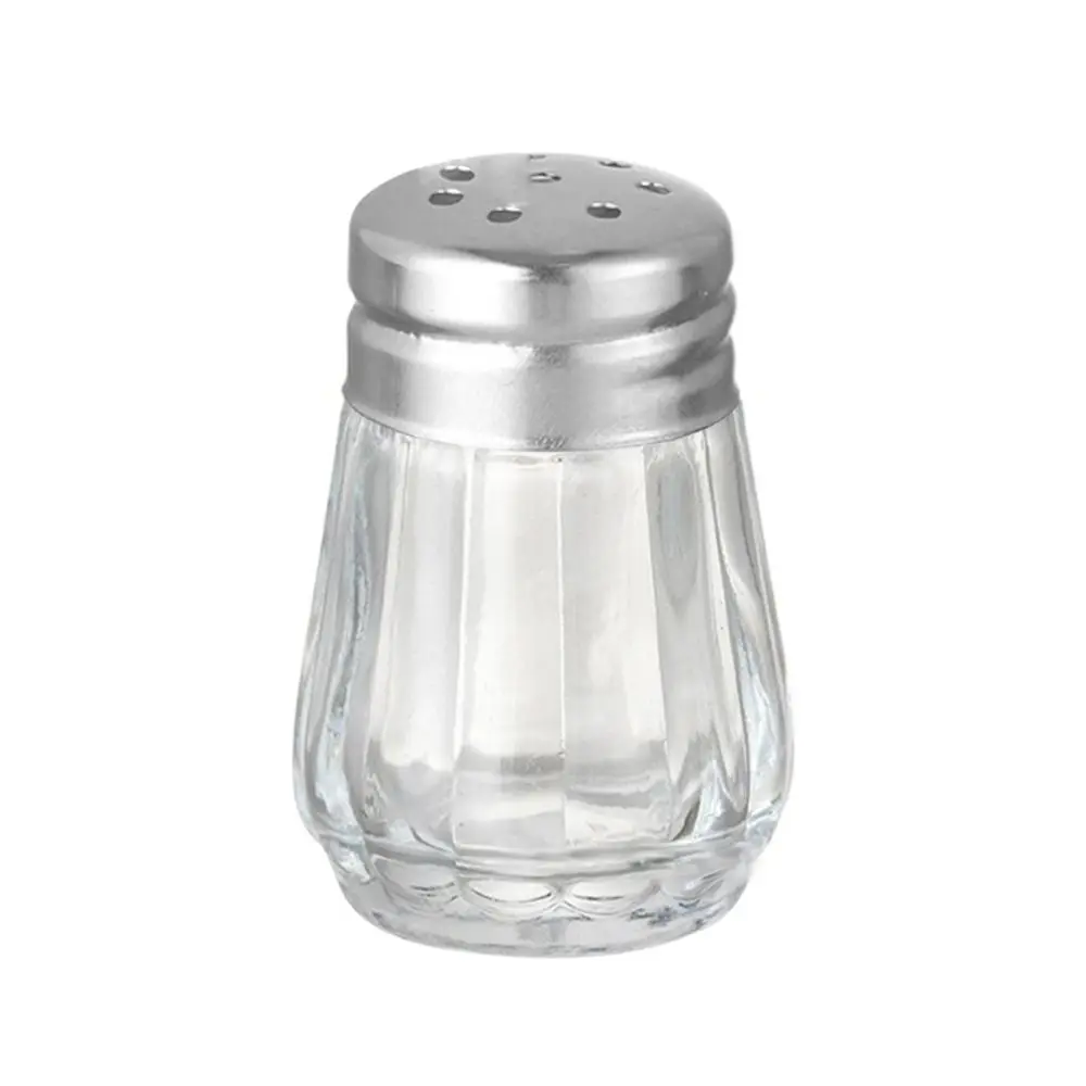 10/15ML Mini Seasoning Bottle with Lid Transparent Glass Salt Jar Storage Container Kitchen Cooking Tool Storage Bottle Outdoor