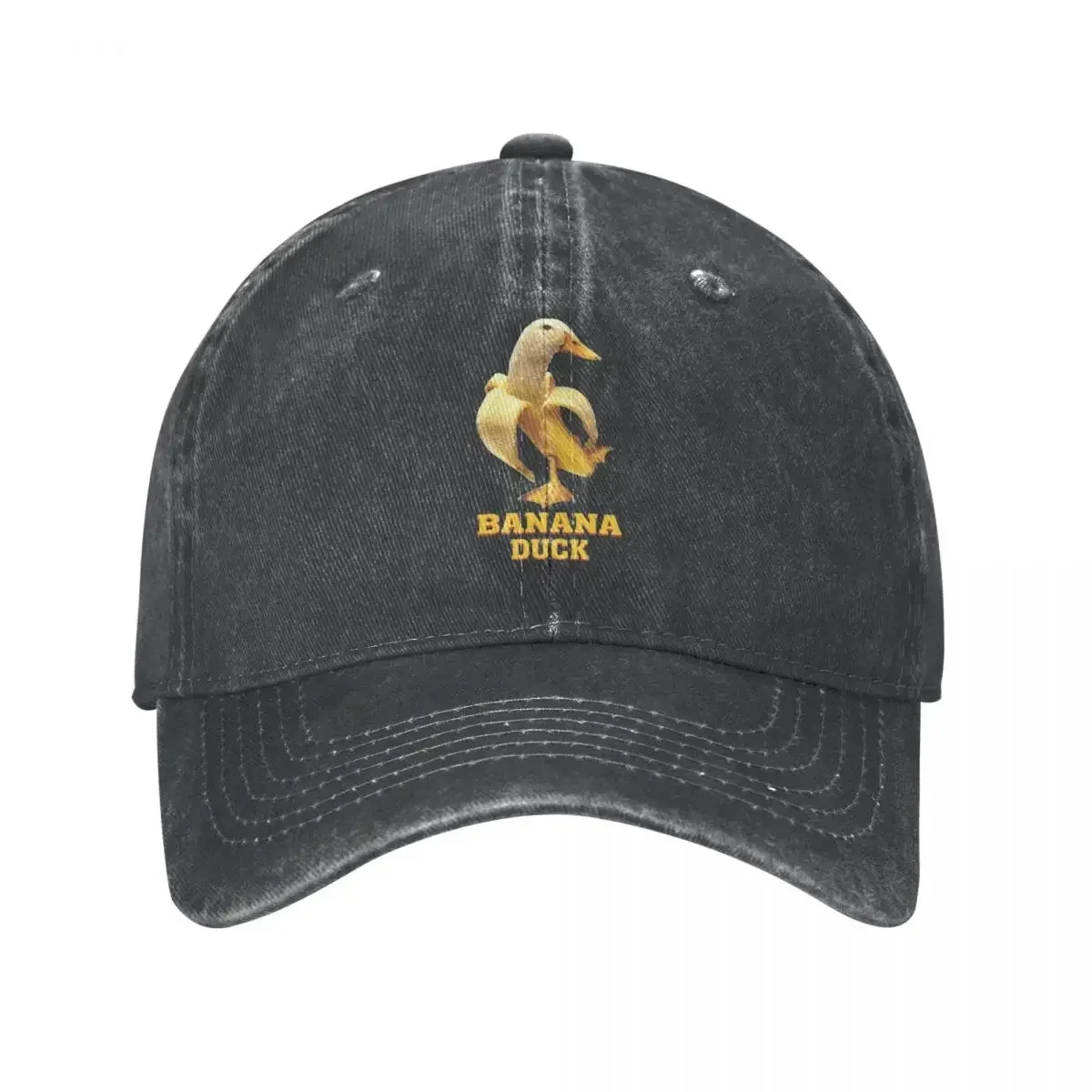

Banana Duck Unisex Baseball Cap Funny Meme Distressed Washed Hats Cap Vintage Outdoor Summer Unstructured Soft Headwear