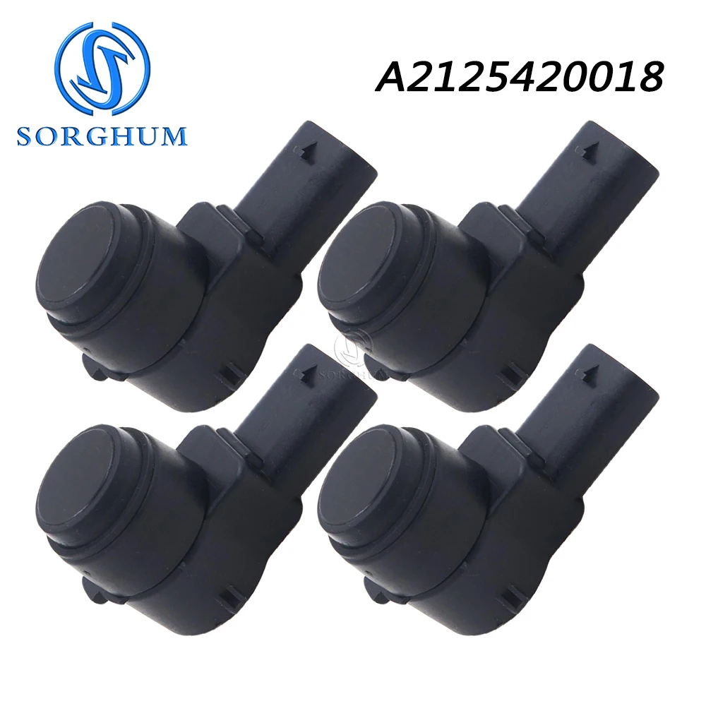 

SORGHUM A2125420018 4PCS 1PC For Mercedes W169 W245 C207 W212 W221 C216 A B E CLS SLC Class Parking Aid Sensor Radar 2125420018