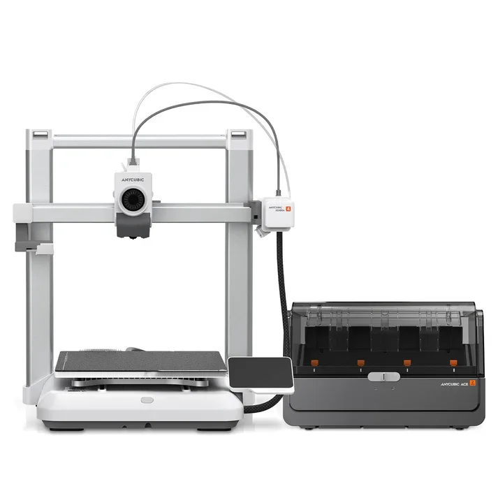 4 Combo, 4/8-Color Printing, 260*260*260mm³ Build Volume, 49-Point Auto-Leveling, AI Monitoring