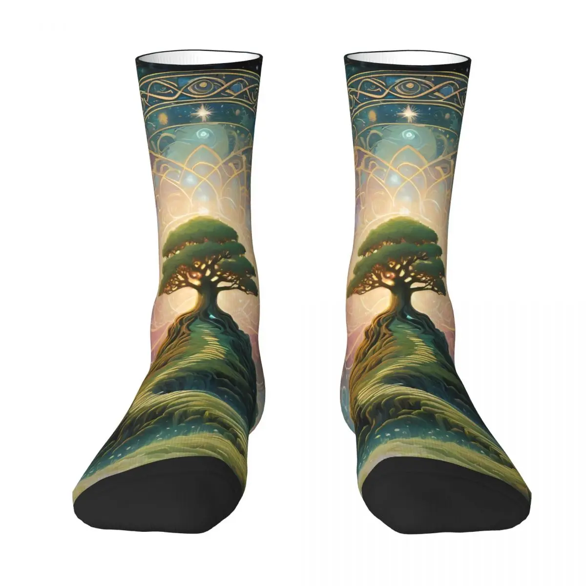 The Tree Of Life Sock Printed Man Polyester