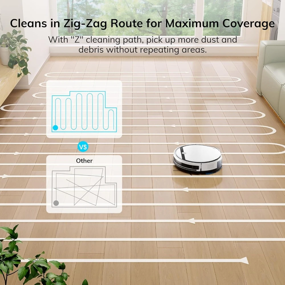 Commercial Washing Robots,  2-in-1 Robot Vacuum And Mop Combo, 120mins 3000Pa, Path Route, Washing Robots