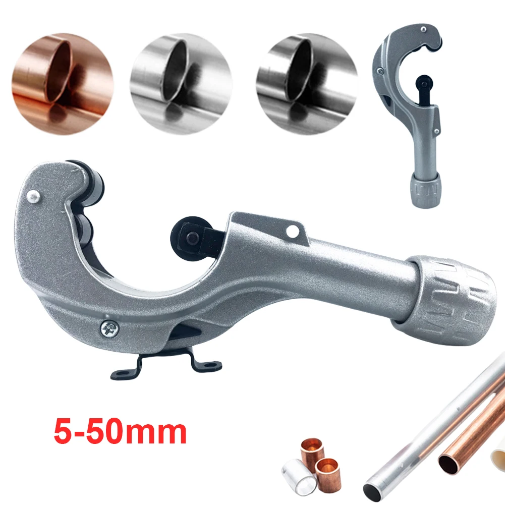 5-50mm Pipe Cutter Tool Heavy Duty Metal Pipe Cutter Tube Cutter Tool for Cutting Copper Aluminum Stainless Steel
