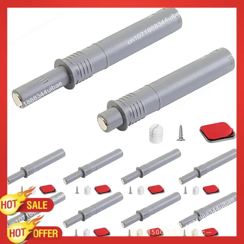 B47C Push To Open Cabinet Hardware 10Pack Push Latch & Lock For  Door Touch Latches And Catch Push Release Drawer