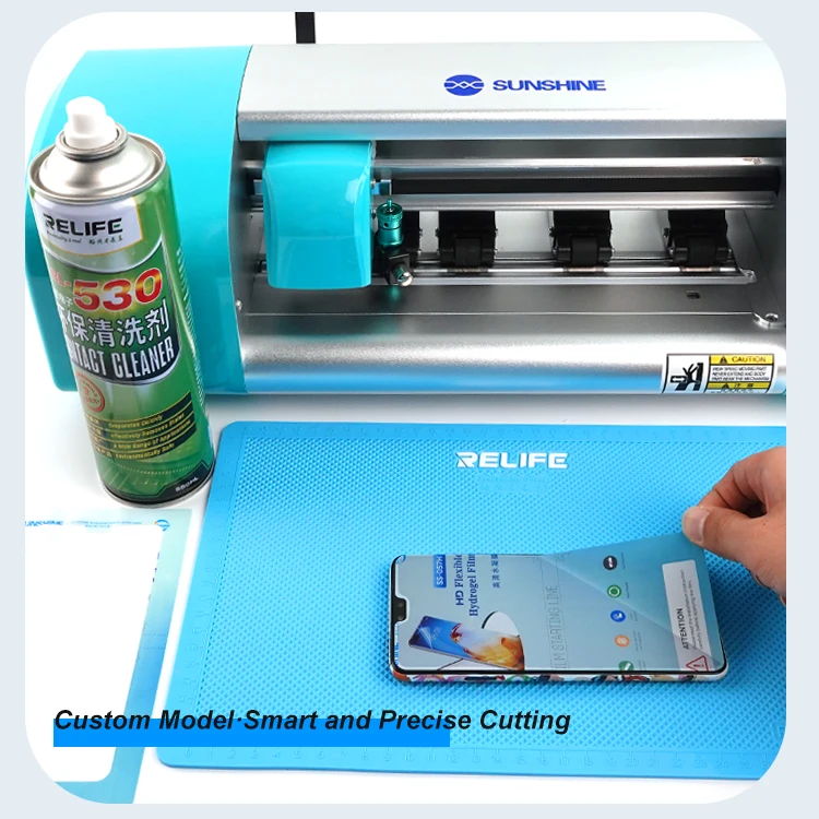 SUNSHINE SS-057H SS-057HB SS-057HE Hydrogelfolie, SS-890c Filmschneidemaschine, Handy-Displayschutzfolie, GF-1 GF-2 – Detail 9