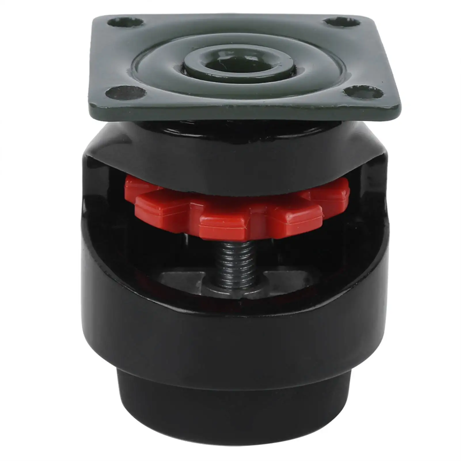 Heavy Duty Leveling Caster Level Adjustment Caster GD‑40F Heavy Duty Industrial Roller Wheel Leveling Caster Wheels Black