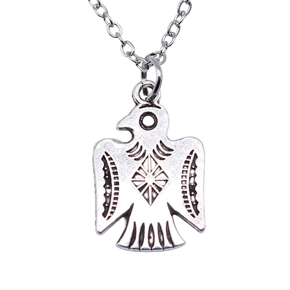 Tour de cou Thunderbird pour couple, bijoux vintage, longueur 40 + 5cm, 1 pièce
